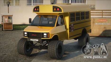 GMC BUS Yellow pour GTA San Andreas