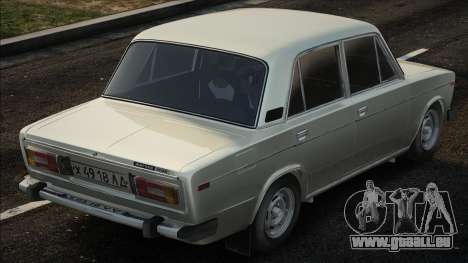 VAZ 2106 dans sa peinture d’origine pour GTA San Andreas