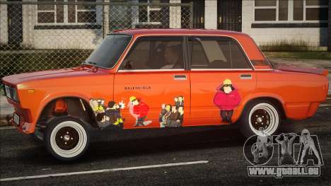 VAZ 2107 Les Simpson pour GTA San Andreas