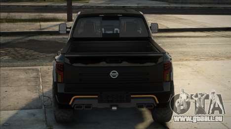 Nissan Titan 2017 Black pour GTA San Andreas