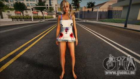 Skin De Halloween Version Argenta v2 pour GTA San Andreas