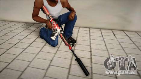 M4A1 Samurai Remake für GTA San Andreas