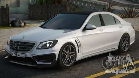 Mercedes-Benz S63 AMG White pour GTA San Andreas