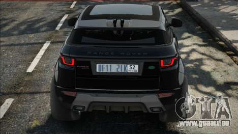 Range Rover Evoque Coupe Blek pour GTA San Andreas