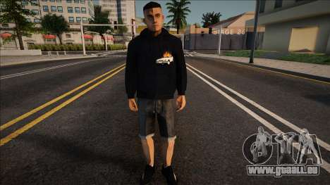 Junger Mann im Pullover für GTA San Andreas