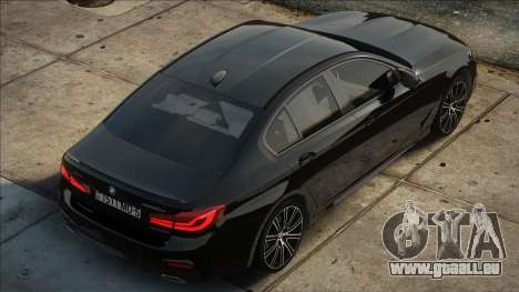 BMW G30 M550D Black pour GTA San Andreas