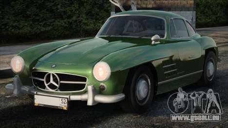 Mercedes-Benz 300 SL Green pour GTA San Andreas