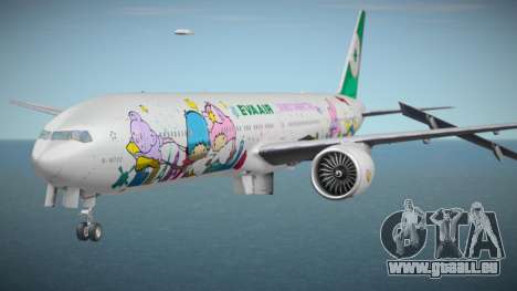 EVA Air Boeing 777-36NER B-16722 Hello Kitty Shi pour GTA San Andreas