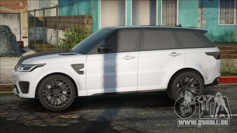 Range Rover SVR 2019 White pour GTA San Andreas