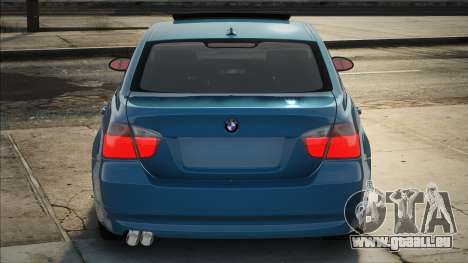 BMW e90 Blue pour GTA San Andreas