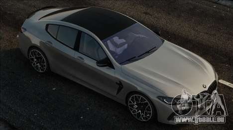 BMW M8 Competition Gran Coupe Silver pour GTA San Andreas