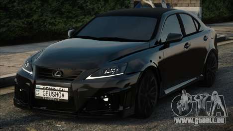 Lexus IS F Black pour GTA San Andreas