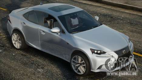 Lexus IS350 Silver pour GTA San Andreas