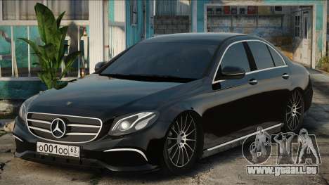 Mercedes - Benz E200 Black pour GTA San Andreas