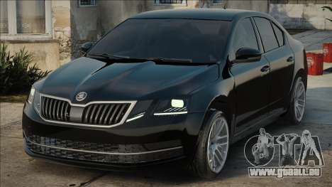 Skoda Octavia Black pour GTA San Andreas