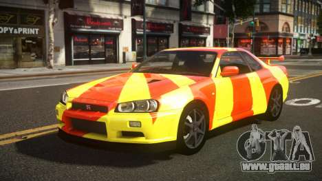 Nissan Skyline R34 Heroshi S2 für GTA 4