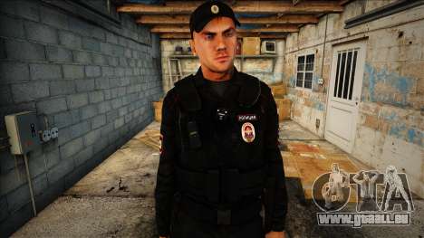 Lieutenant du service de patrouille en gilet par pour GTA San Andreas