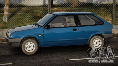 VAZ-2108 Bleu en stock pour GTA San Andreas