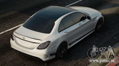 Mercedes-Benz C63 W205 - White pour GTA San Andreas