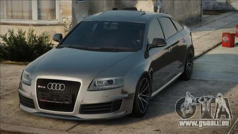 Audi RS6 C6 Silver pour GTA San Andreas