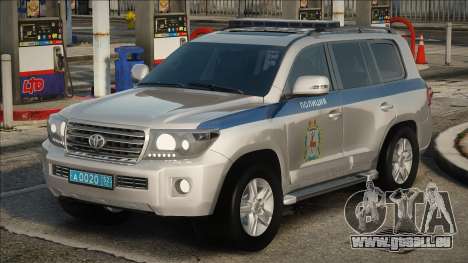 Toyota Land Cruiser 200 Polizei für GTA San Andreas