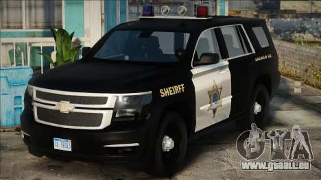 SCSO 2016 Chevy Tahoe pour GTA San Andreas