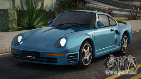 Porsche 959 1987 Blue pour GTA San Andreas