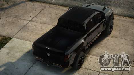 Nissan Titan 2017 Black pour GTA San Andreas