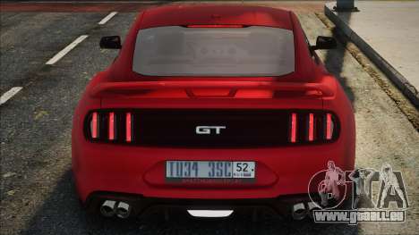 Ford Mustang GT Red für GTA San Andreas