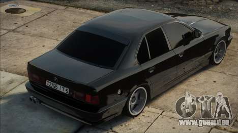 BMW E34 535i Black pour GTA San Andreas