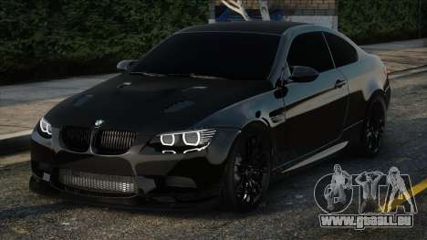 BMW M3 E92 Black pour GTA San Andreas