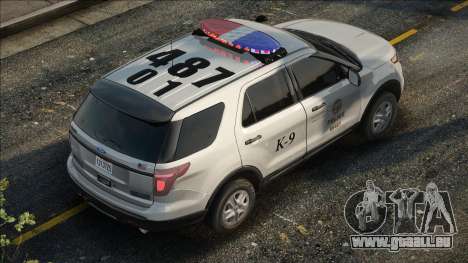 LAPD 2013 Ford Explorer K-9 pour GTA San Andreas