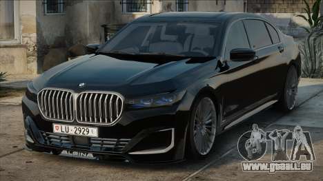 BMW G12 Alpina B7 pour GTA San Andreas