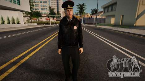 Ein Polizist in Winteruniform für GTA San Andreas