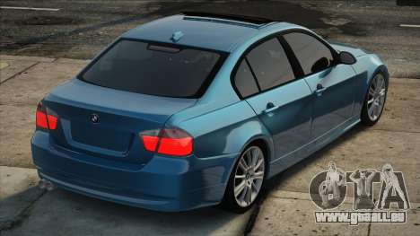 BMW e90 Blue pour GTA San Andreas