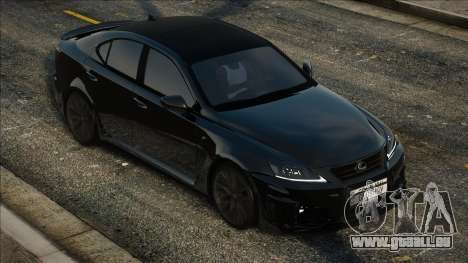 Lexus IS F Black pour GTA San Andreas