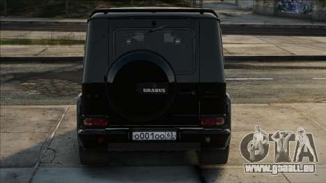 Mercedes-Benz G63 AMG Brabus Blac pour GTA San Andreas