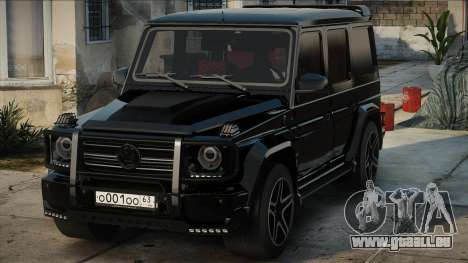 Mercedes-Benz G63 AMG Brabus Blac pour GTA San Andreas