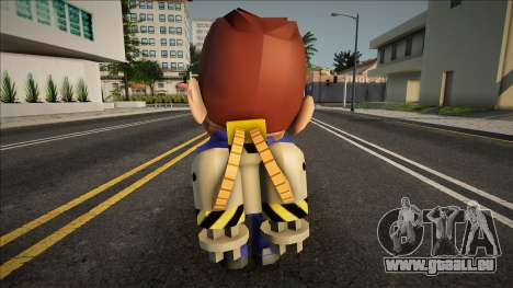 Barry Steakfries from Jetpack Joyride Skin pour GTA San Andreas