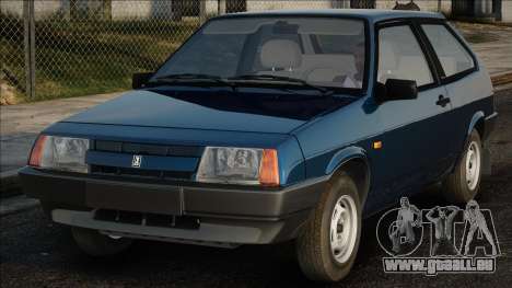 VAZ-2108 Bleu en stock pour GTA San Andreas