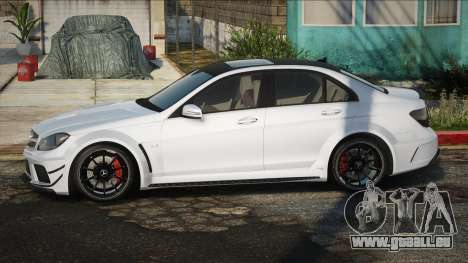 Mercedes-Benz C63 AMG Black Series für GTA San Andreas