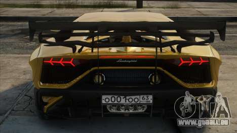 Lamborghini Aventador LP700-4 Yellow Stock für GTA San Andreas