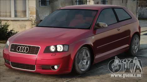 Audi A3 Red pour GTA San Andreas