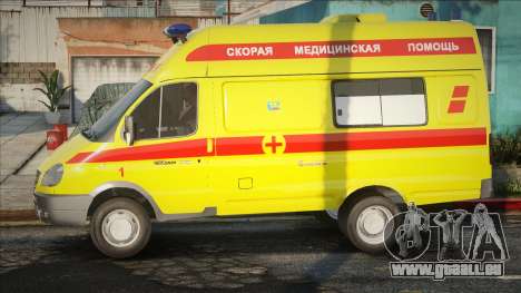 GAZelle 32214 Ambulance - Réanimation pour GTA San Andreas