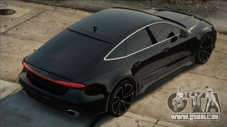 Audi RS7 2020 Black pour GTA San Andreas