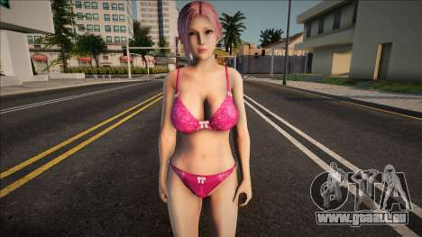 Eliza in Dessous für GTA San Andreas