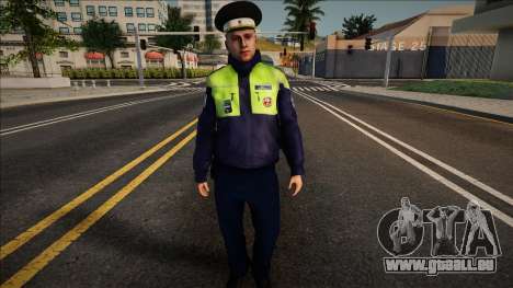 Inspecteur de la circulation en tenue demi-saiso pour GTA San Andreas