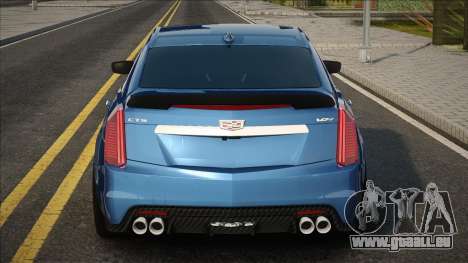 Cadillac CTS-V Blue Version pour GTA San Andreas