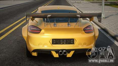 Porsche Cayman GTS 2015 Yellow pour GTA San Andreas