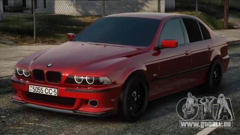 BMW 540i e39 RED pour GTA San Andreas